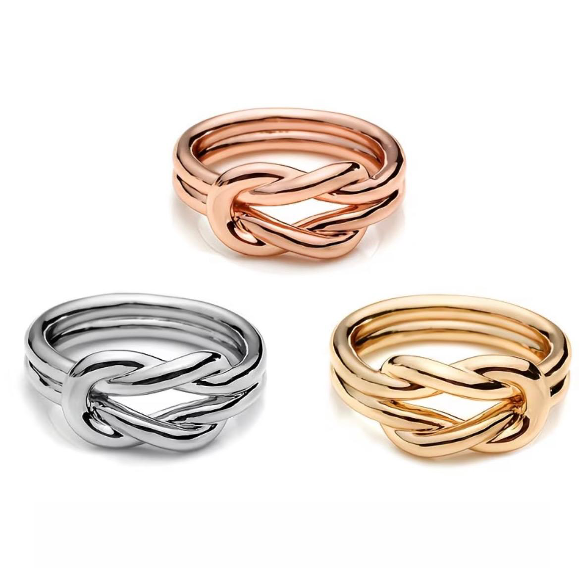 Bague de foulard "Nœud", trois couleurs (offerte pour toute précommande)