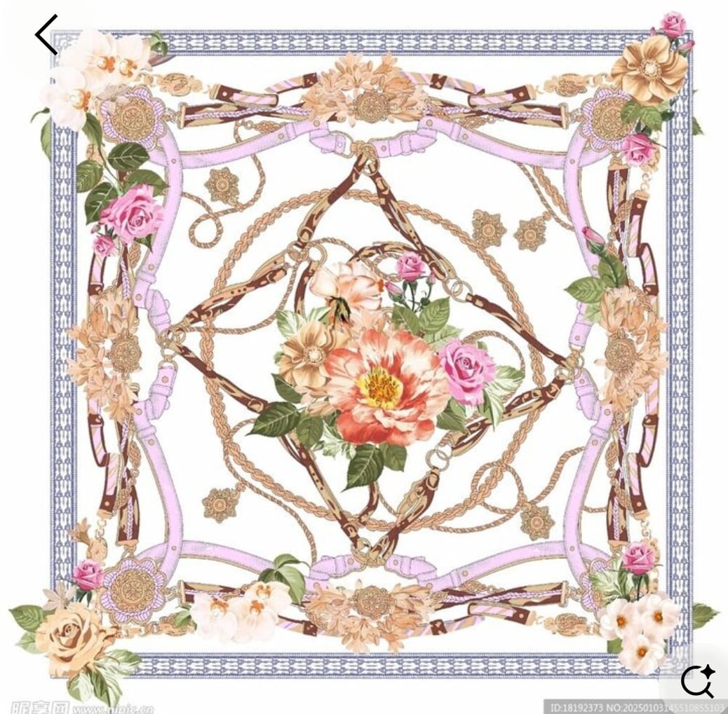 #1 - Le veilleur - carré de soie 100%