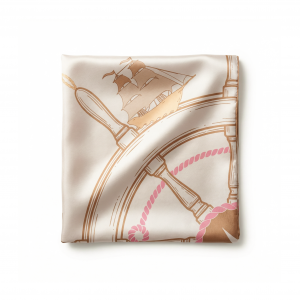 Carré 90 – L&rsquo;Alliance, beige & rose