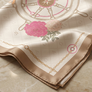 Foulard medium L’Alliance – beige